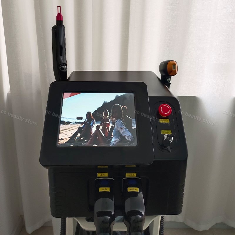 Tattoo Removal Picosecond Laser for Pigment Removal and Chloasma Diode Laser Ice Hair Removal Machine for Salon