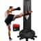 Heavy Duty Pedestal Punching Bag Set With Gloves For Home Gym Fitness Training 0
