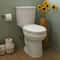 H2Option Elongated Front Chair Height Toilet TwoPiece Dual Flush 1