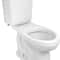 H2Option Elongated Front Chair Height Toilet TwoPiece Dual Flush 3
