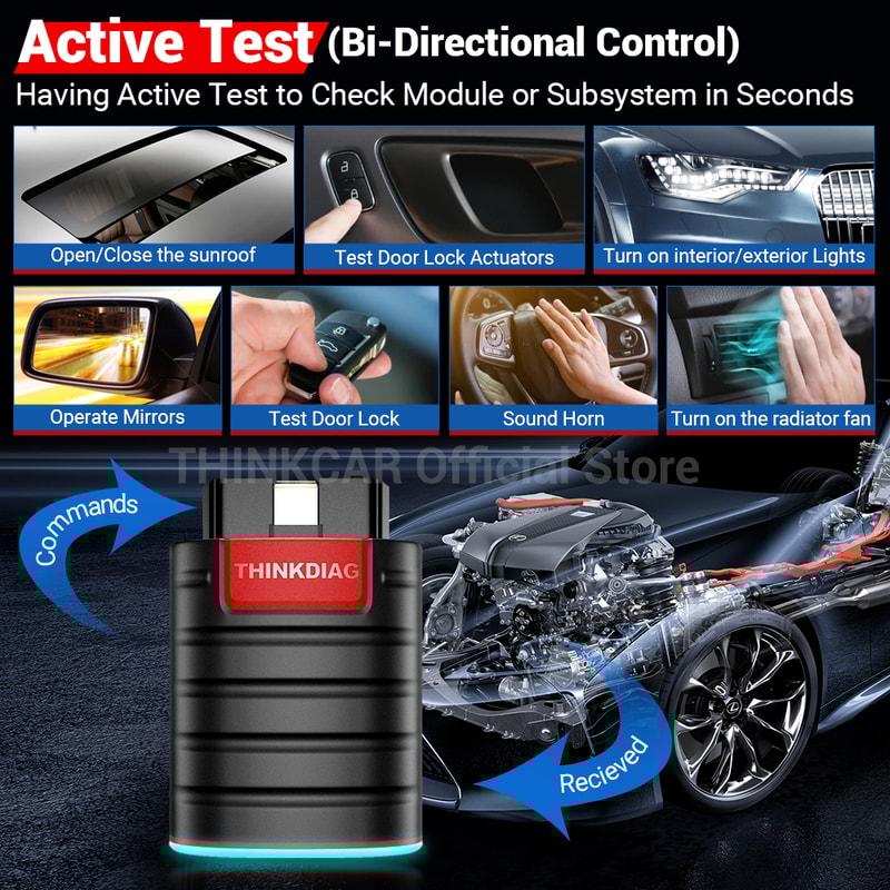 Reset Service Diagnostic Tool For All Cars Full System ECU Coding Bidirectional Scanner 4