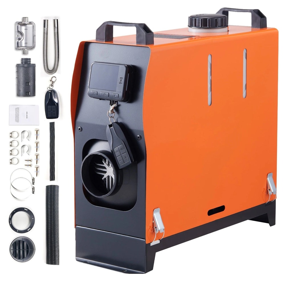 Diesel Heater Car Heater With LCD Switch Silencer For Car Truck RV Parking Diesel Heater 0