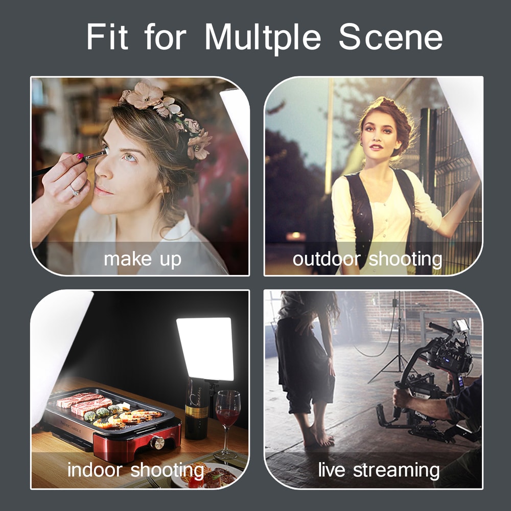 Selfie Light With Tripod LED Video Lights For Zoom Live Streaming And Photography Studio Lamp 5