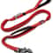 Heavy Duty Tactical Dog Leash Shock Absorbing Bungee Lead With Metal Carabiner Clip Padded Handles 6