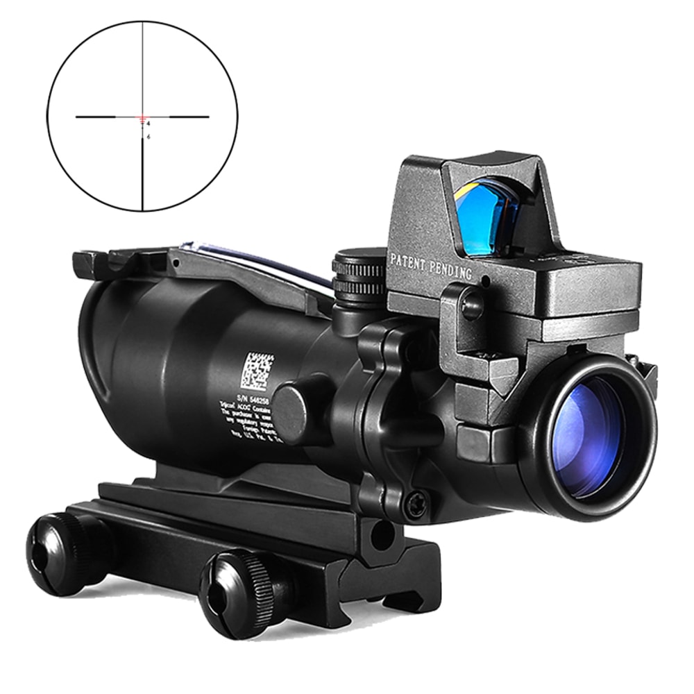 Red Dot Tactical Scope Adjustable For Hunting Scope Rail Scope 6