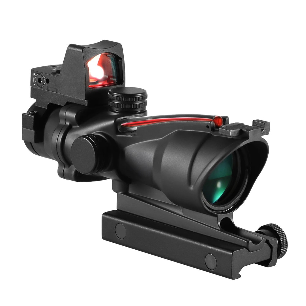 Red Dot Tactical Scope Adjustable For Hunting Scope Rail Scope 3