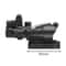 Red Dot Tactical Scope Adjustable For Hunting Scope Rail Scope 4
