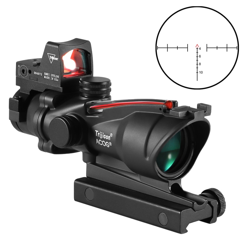 Red Dot Tactical Scope Adjustable For Hunting Scope Rail Scope 5