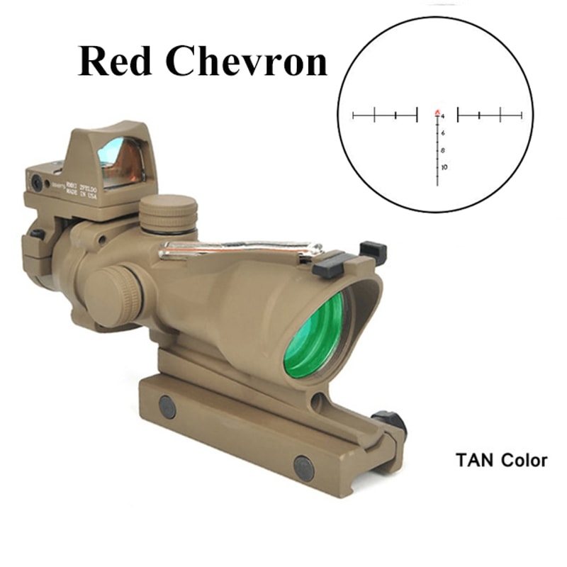 Red Dot Tactical Scope Adjustable For Hunting Scope Rail Scope 7
