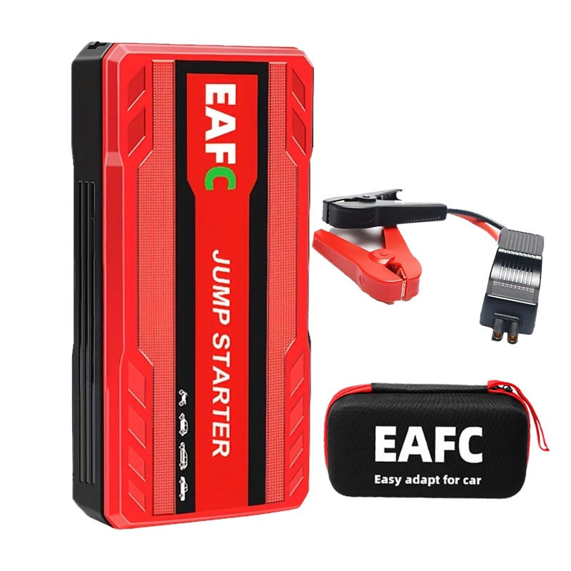 Car Jump Starter EAFC Power Bank With LED Light Auto Starting Device For Car Battery Booster Buster 7