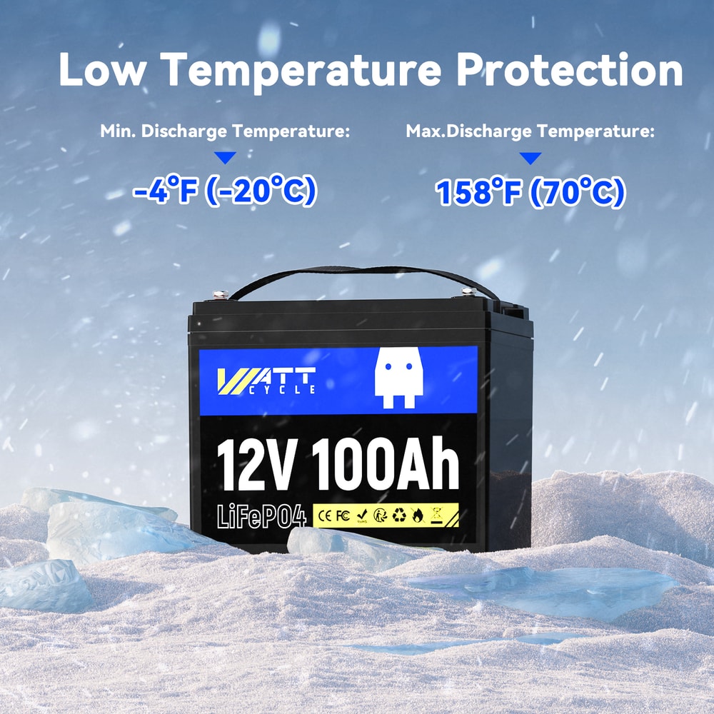Wattcycle Battery Pack Grade A Cells Lithium Iron Phosphate Rechargeable For Outdoor And Home Stora 3