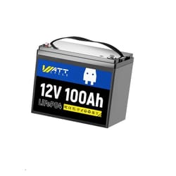 wattcycle battery pack grade a cells lithium iron phosphate rechargeable for outdoor and home storage