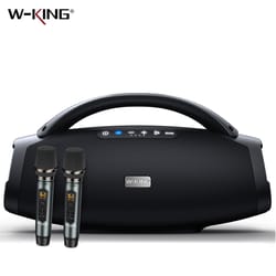 large loud portable bluetooth speakers rms party boombox waterproof speaker for outdoor use massive bass