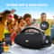 Large Loud Portable Bluetooth Speakers RMS Party Boombox Waterproof Speaker for Outdoor Use Massive Bass