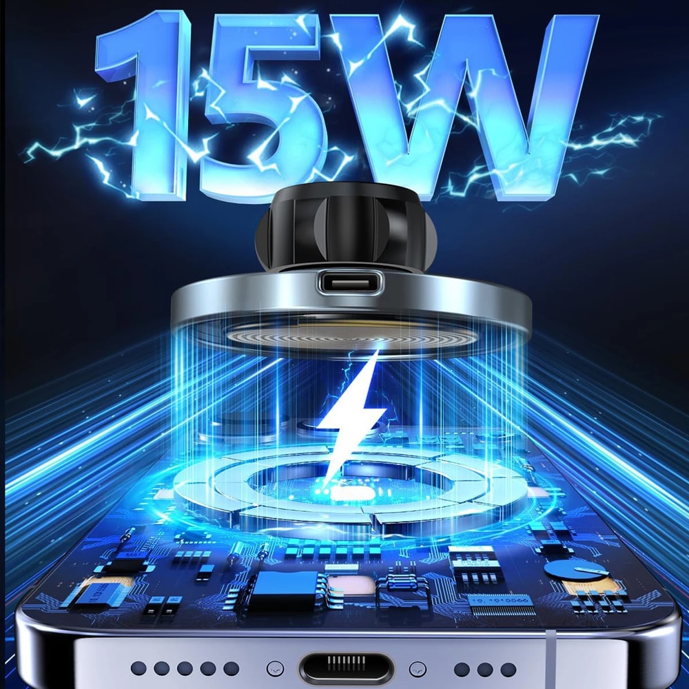 Strong Magnetic Wireless Car Phone Charger Adapter Air Vent Holder