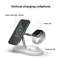 Magnetic Fast Charging Station Pro Wireless Charger Stand For IPhone Watch Earbuds 4