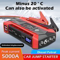 auto jump starter petrol diesel, car battery starter portable charger emergency power supply