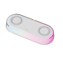 wireless charging alarm clock dock, bedroom night light lamp, phone fast charging pad