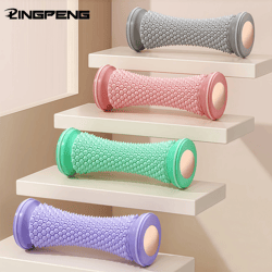 foot roller massage tool for heel arch pain, plantar fasciitis reflexology relief