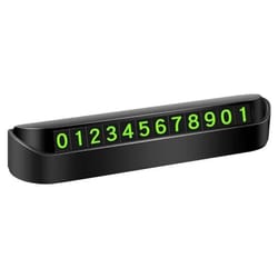 telephone number car parking card plate, car temporary parking phone number automobile accessories