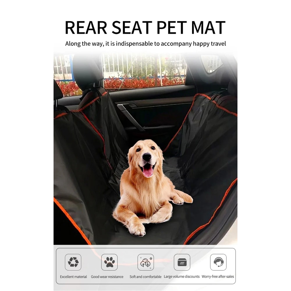 Pet Seat Cover Protector For Cars Trucks SUVs Dog Car Seat Cover For Back Seat Oxford Cloth Durable 5