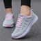 Fashion Breathable Walking Shoes Women Casual Sneakers Mesh Flat Shoes Tenis Feminino White Shoes 3