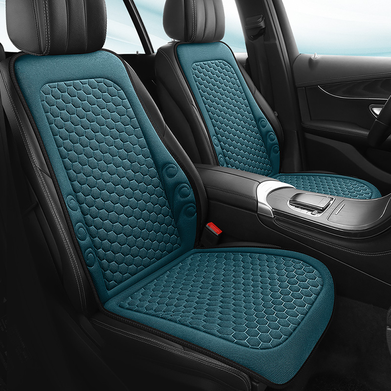 Premium Car Front Seat Cushion, Comfortable Breathable Front Covers, Non-Slip Protector, Fits Most Cars