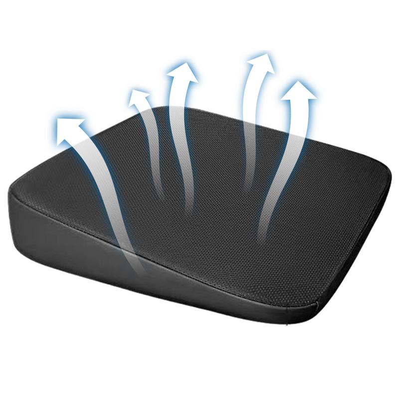 Driver Seat Booster Short People Seat Cushion Wedge Car Seat Cushion Adult Ergonomic Booster 1