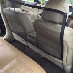 dog safety car barrier, pet fence mesh, travel rail net, portable puppy stockade, anti-collision net, pet supplies