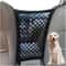 Dog Car Barrier Pet Car Barrier With Storage Bag Back Seat Safety Protector Mesh Net Automatic Pet 0