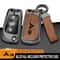 High-End Leather Key Chain Accessories, Zinc Alloy Car Keys, Car Key Sets