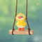 Swinging Duck Pendant Car Accessories, Cartoon Cute Animated, Rearview Mirror Ornaments, Birthday Gift, Couple Car