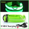 Adjustable LED Glowing Dog Collar Rechargeable Flashing Luminous AntiLost Night Light Harness For S 4