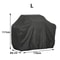 Durable BBQ Gas Grill Cover UV Protective Fits Weber CharBroil Black Furniture Cover 6