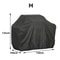Durable BBQ Gas Grill Cover UV Protective Fits Weber CharBroil Black Furniture Cover 5