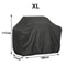 Durable BBQ Gas Grill Cover UV Protective Fits Weber CharBroil Black Furniture Cover 7