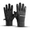 Winter Waterproof Cycling Gloves For Men Outdoor Sports Running Motorcycle Ski Touch Screen Fleece 0