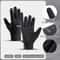 Winter Waterproof Cycling Gloves For Men Outdoor Sports Running Motorcycle Ski Touch Screen Fleece 5