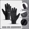 Winter Waterproof Cycling Gloves For Men Outdoor Sports Running Motorcycle Ski Touch Screen Fleece 5