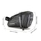 Waterproof Bicycle Saddle Bag Large Capacity Bike Seat Pouch Reflective Rear Storage 5