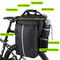 Waterproof Bike Trunk Bag MTB Bicycle Saddle Seat Carrier Travel Luggage Panniers