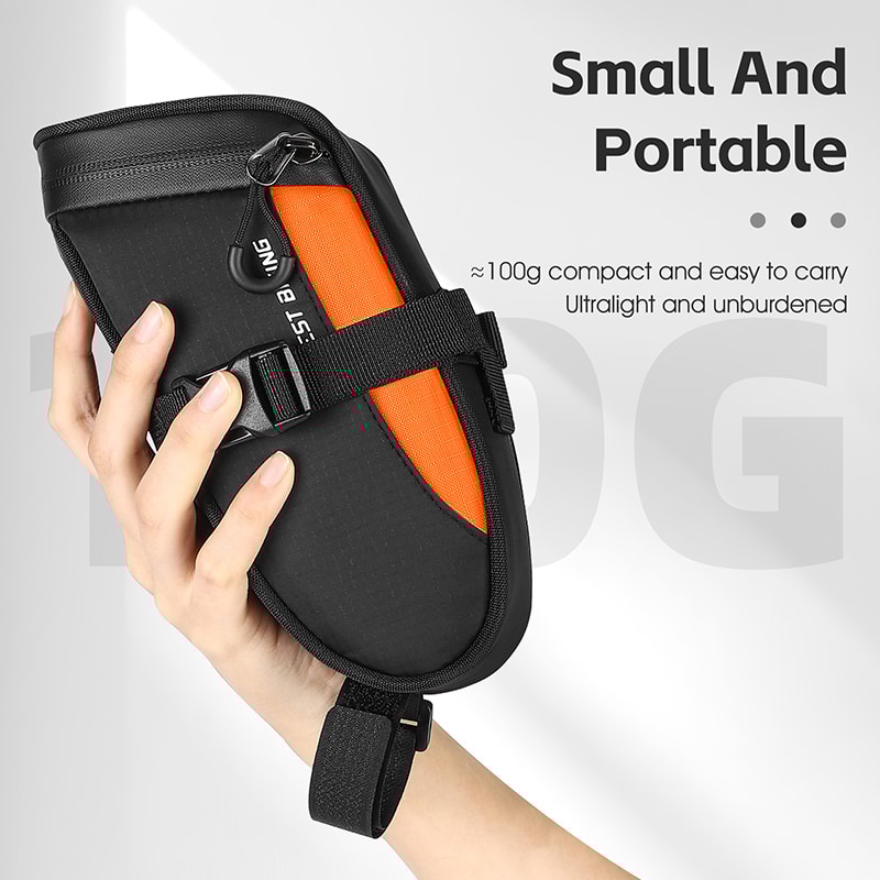 Ultralight Waterproof Bike Tail Bag Reflective Cycling Saddle Bag For MTB Road Bike Accessories 1