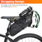 Waterproof Bike Bag Large Capacity Bicycle Saddle Bag MTB Road Trunk Foldable Tail Bag