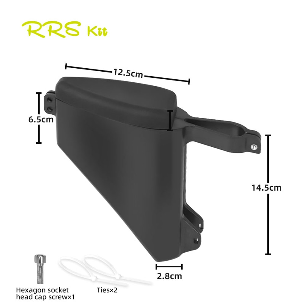 Teardrop Design Bicycle Seat Tube Bag Waterproof Shockabsorbing Hard Shell Wind Breaker Saddle Bag 4