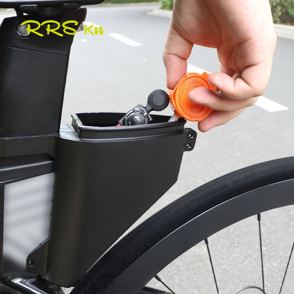 Teardrop Design Bicycle Seat Tube Bag Waterproof Shockabsorbing Hard Shell Wind Breaker Saddle Bag 1