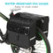 Water Resistant Bicycle Pannier Saddle Bag Commuter Rack Trunk MTB Accessories Cycling Rear Seat Ca 4
