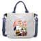 Snoopy Canvas Totes Bag Cute Cartoon Print One Shoulder Bag Large Capacity Satchel Crossbody For Gi