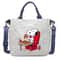 Snoopy Canvas Totes Bag Cute Cartoon Print One Shoulder Bag Large Capacity Satchel Crossbody For Gi