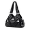 New Mini Motorcycle Bags Crossbody For Women Luxury Soft PU Leather Brand Girls Shoulder Bags Black 0