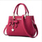 Large Capacity Fashion Solid Color One Shoulder Bag With Bow Portable Bandolera Casual Satchel Cros 8